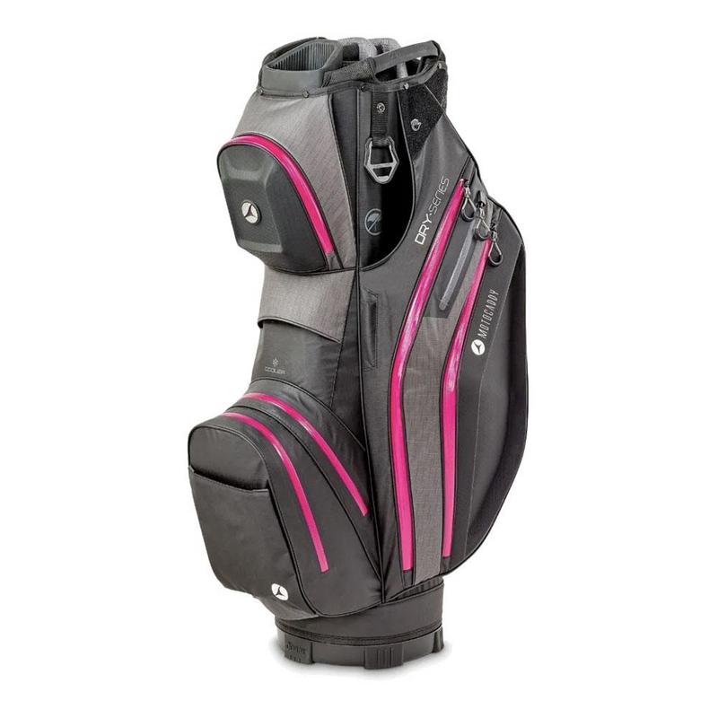 Motocaddy Dry Series Golf Trolley Bag - Black/Fuchsia