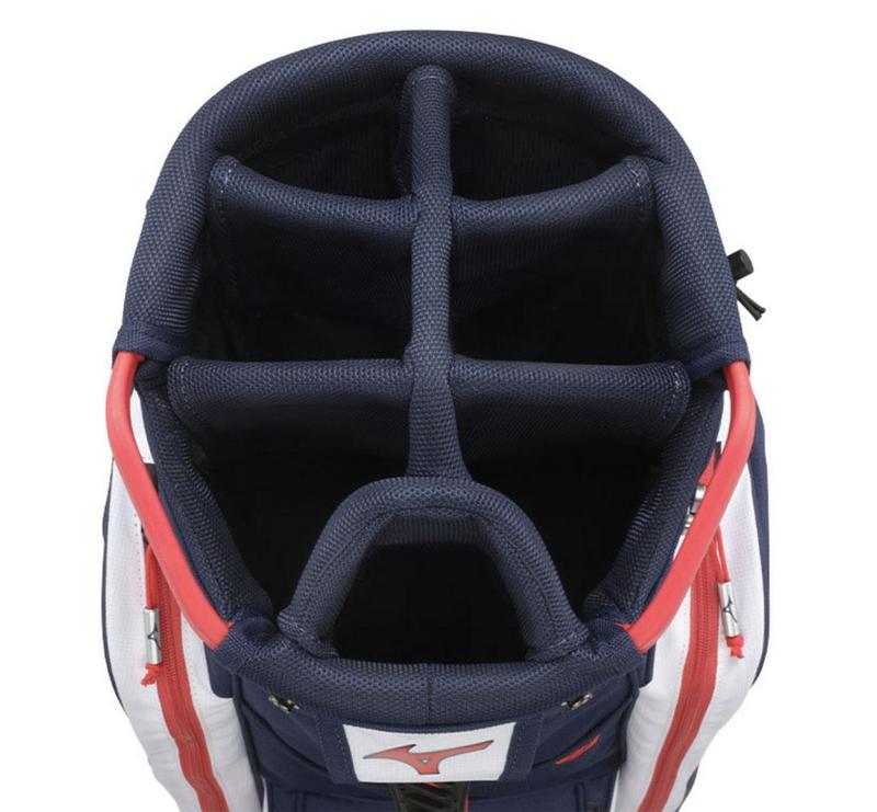 Mizuno BR-D3 Golf Cart Bag - Navy/Red - main image