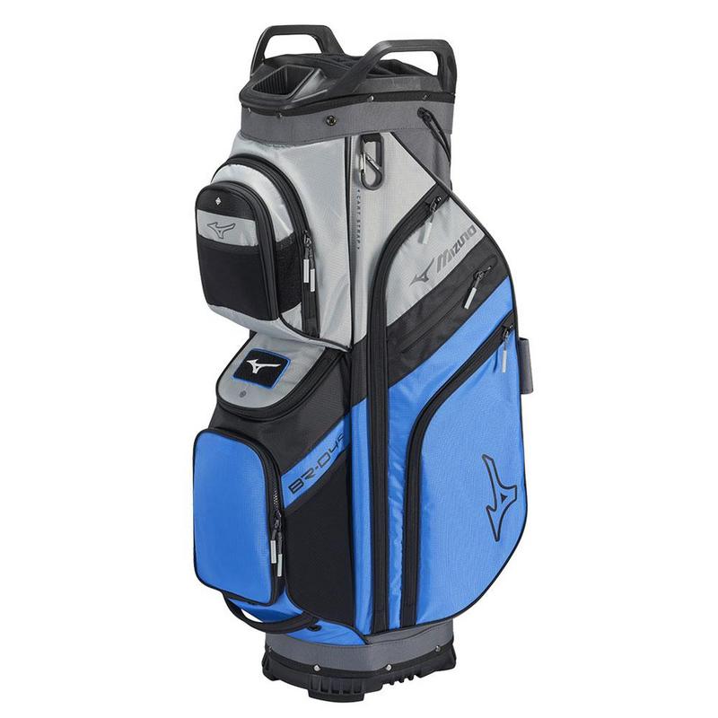 Mizuno BR-D4 Golf Trolley Bag - Brilliant Blue/Grey