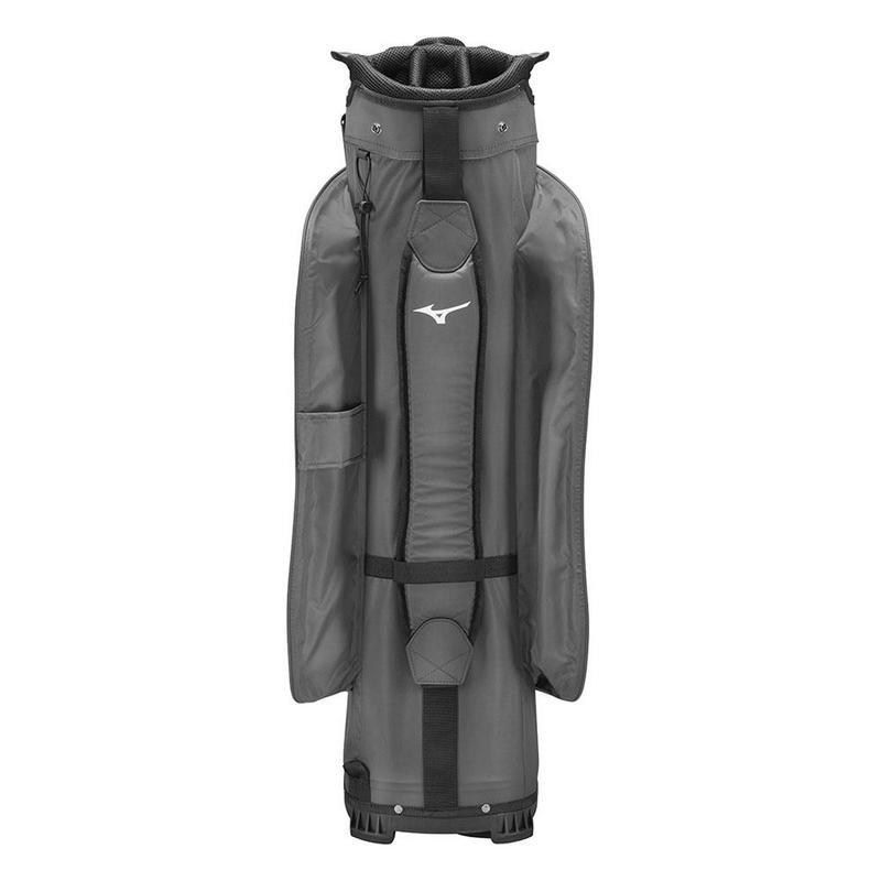 Mizuno BR-DRI Waterproof Golf Trolley Bag - Grey/Yellow - main image