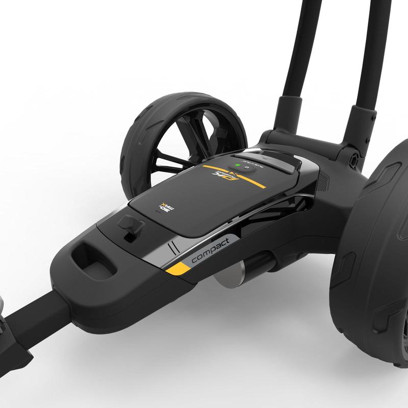 PowaKaddy CT6 Black Electric Golf Trolley 2023 Extended Lithium