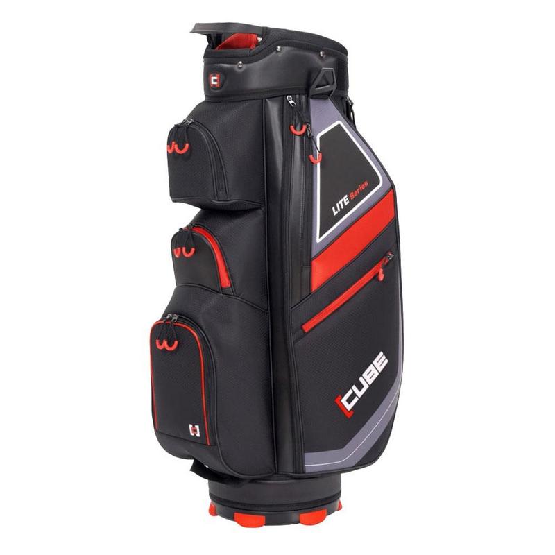 Cube Lite Series Golf Cart Bag Black / Red – Best UK Price & Deals on BritGolf
