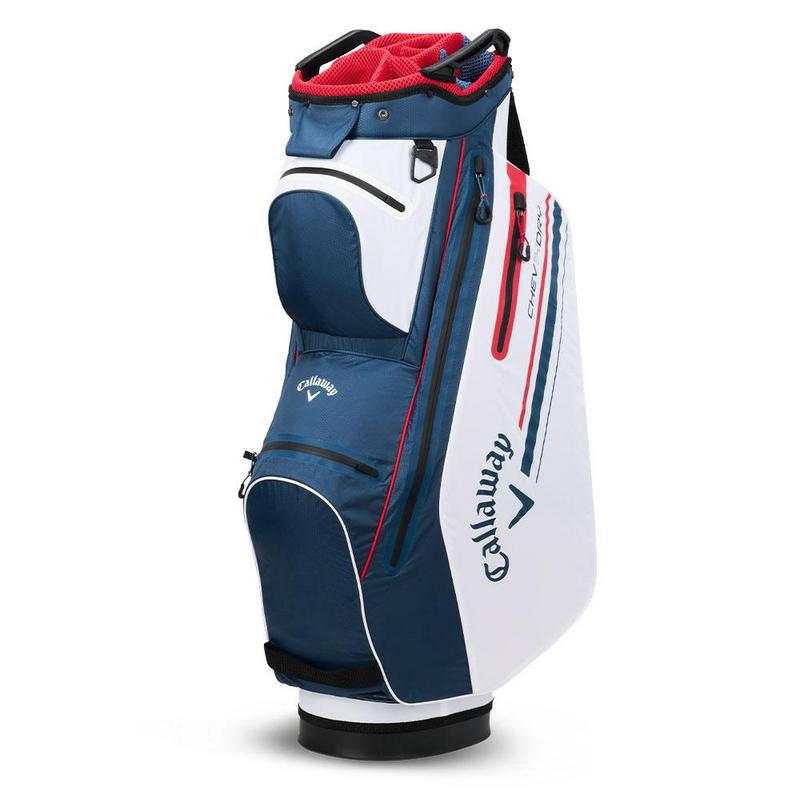 Callaway Chev Dry 14 Waterproof Golf Cart Bag - Navy/White/Red - main image