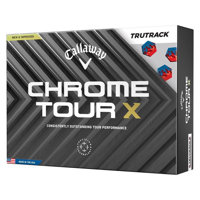 Callaway Chrome Tour X TruTrack Golf Balls - White - main image