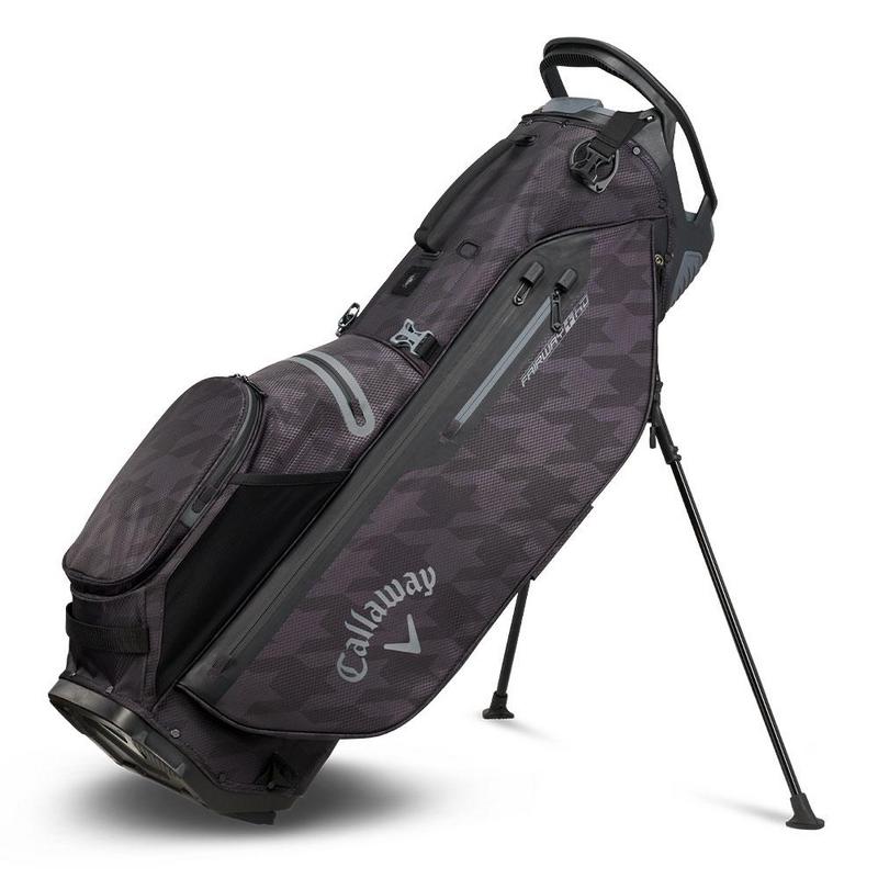 Callaway Fairway Plus HD Waterproof Golf Stand Bag - Black Houndstooth