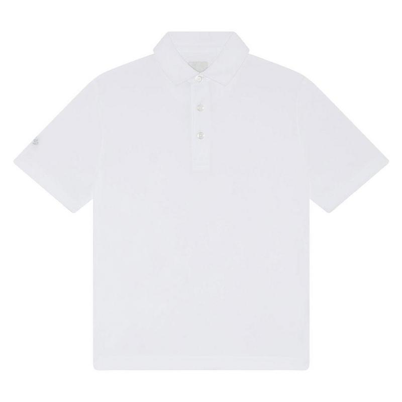 Callaway Junior Tournament Golf Polo Shirt - Bright White