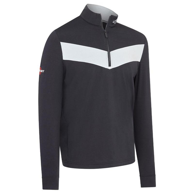Callaway Odyssey Quarter Zip Golf Pullover Caviar