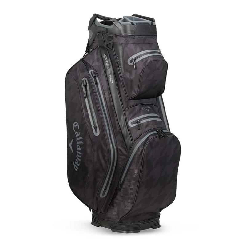 Callaway Org 14 HD Waterproof Golf Cart Bag - Black Houndstooth - main image