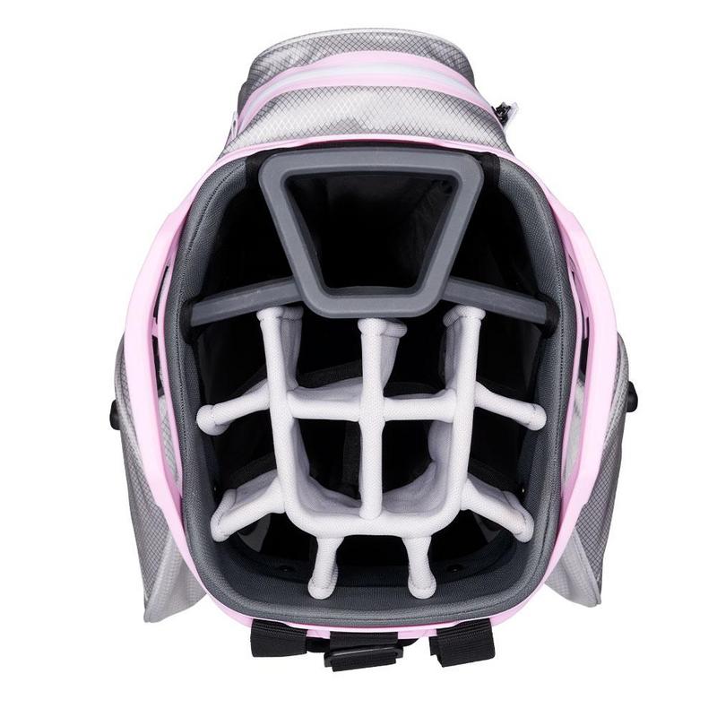 Callaway Org 14 HD Waterproof Golf Cart Bag - Grey/Pink - main image