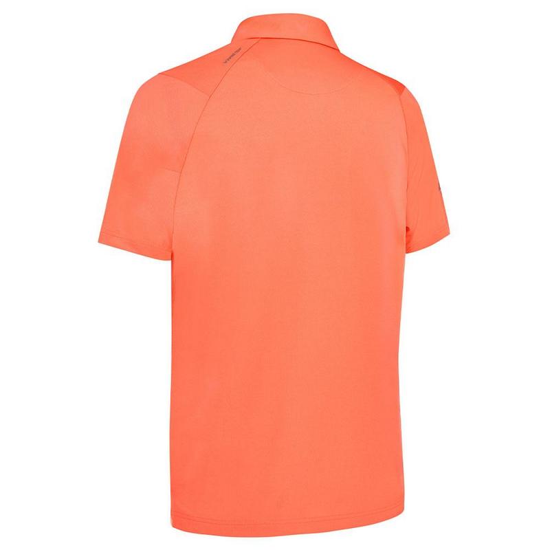 Callaway SS Solid Swing Tech Golf Polo Shirt - Coral Chic - main image