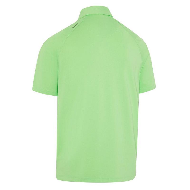 Callaway SS Solid Swing Tech Golf Polo Shirt - Green Ash - main image