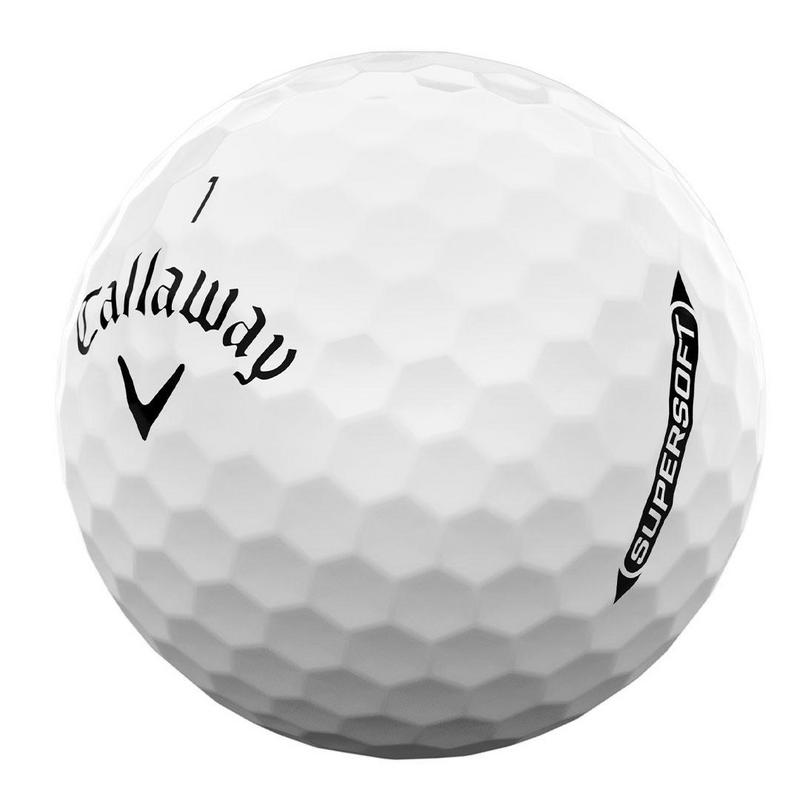 Callaway Supersoft Golf Balls - White - Double Dozen - main image
