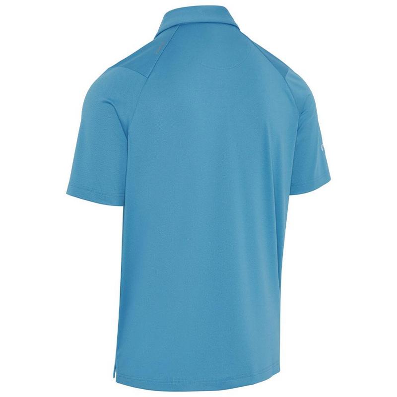 Callaway Swing Tech Tour Fit Solid Golf Polo Shirt - Cendre Blue - main image