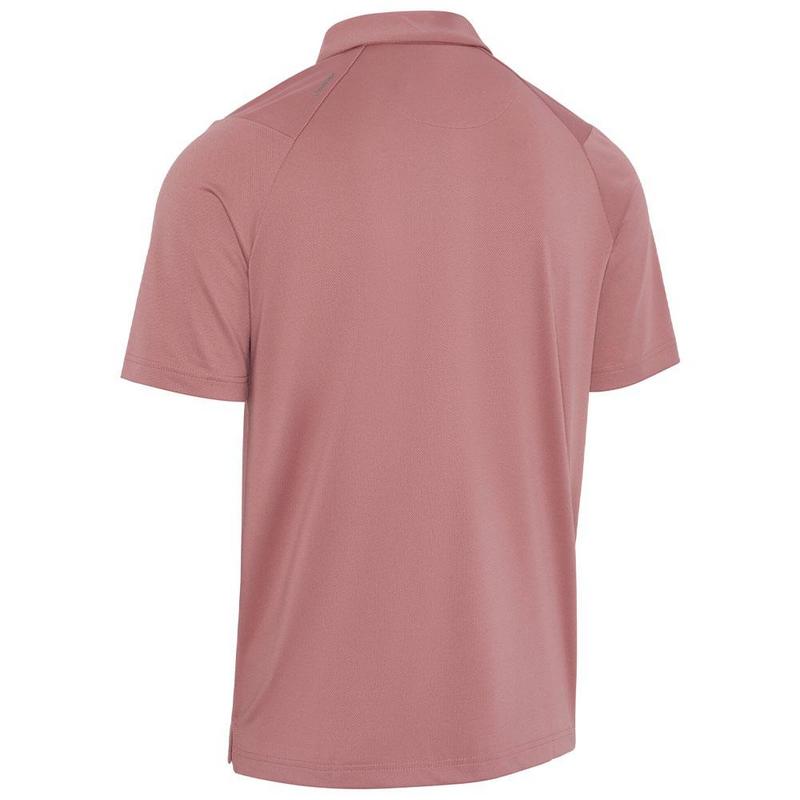 Callaway Swing Tech Tour Fit Solid Golf Polo Shirt - Mesa Rose - main image