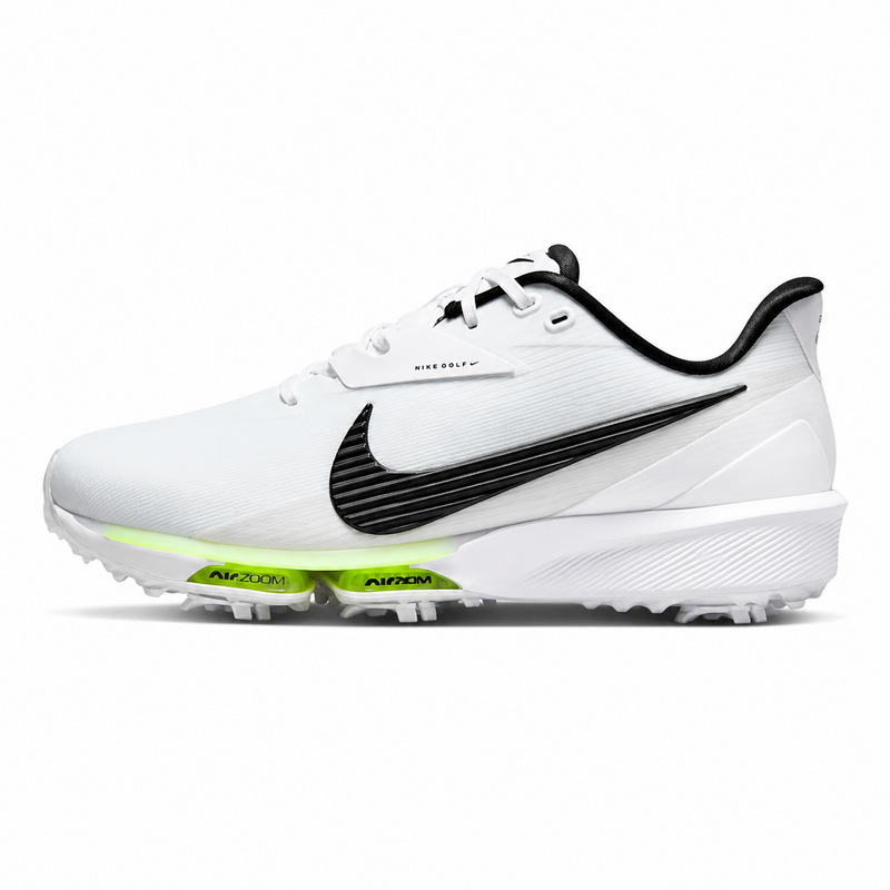 Nike NEXT% Tour 3 Spiked Golf Shoes - White/Black Phantom - main image