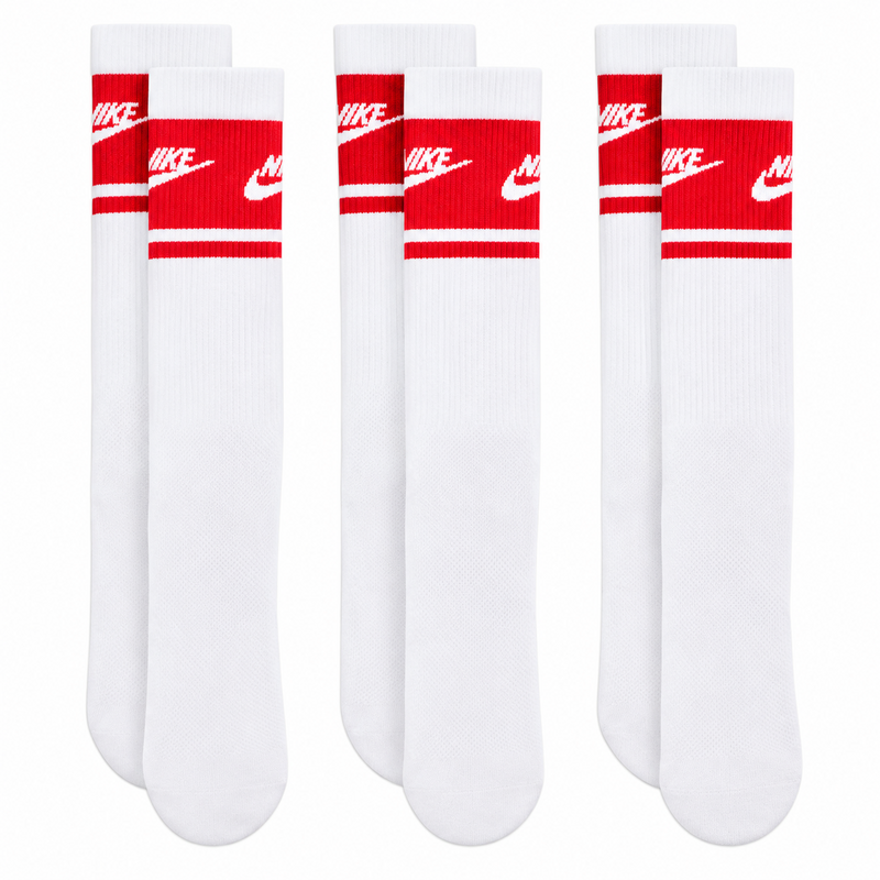Nike Everyday Elevated Golf Socks (3 Pairs) - White/Red - main image