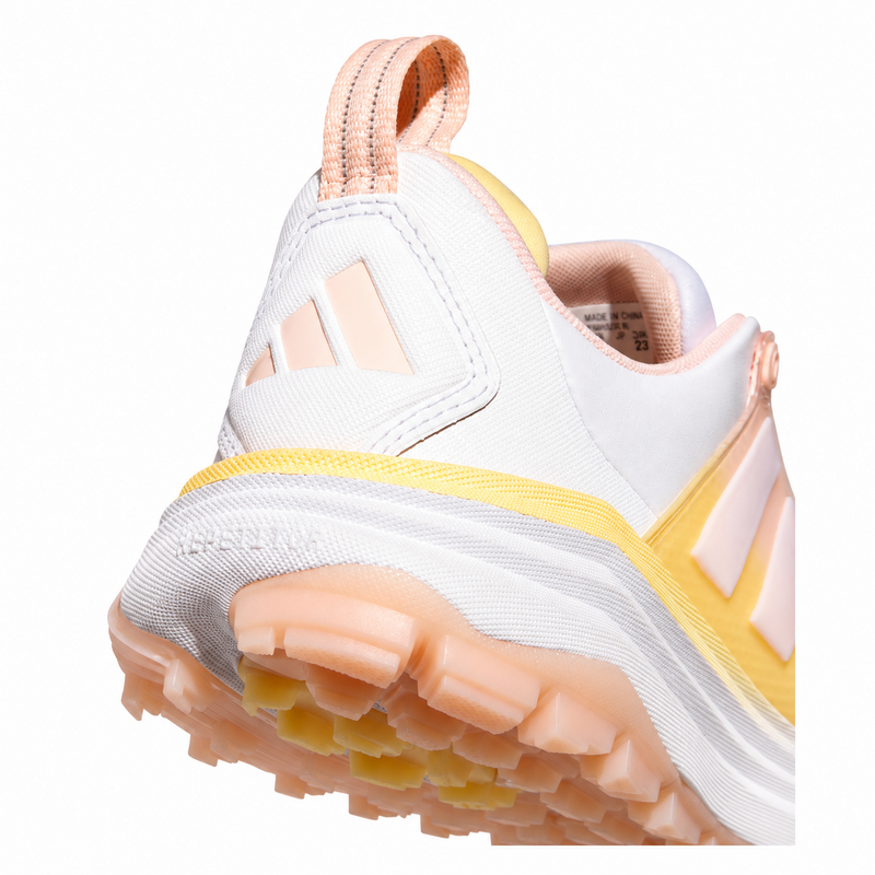 adidas Adipower 26 Spikeless Ladies Golf Shoes - White/Pink/Ice Tangerine - main image