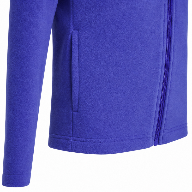 adidas Fleece Junior Zipped Golf Jacket - Dual Indigo - main image