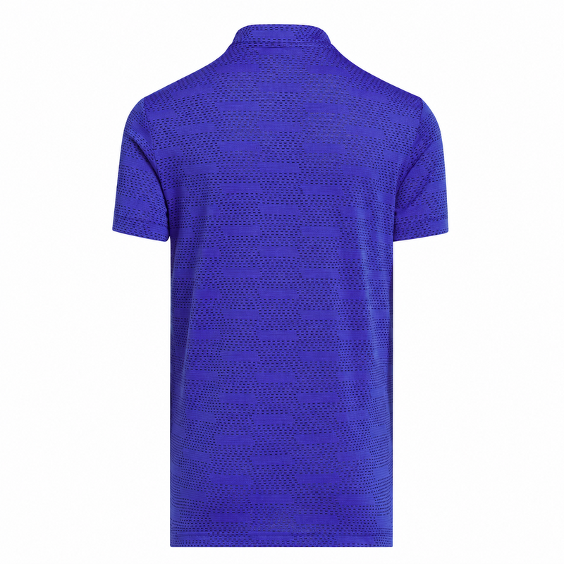 adidas Jacquard Junior Golf Polo Shirt - Dual Indigo - main image