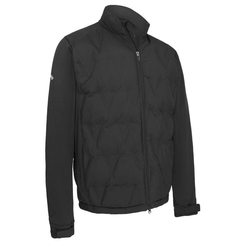 Callaway Chev Quilted Golf Jacket Mens Small Black
