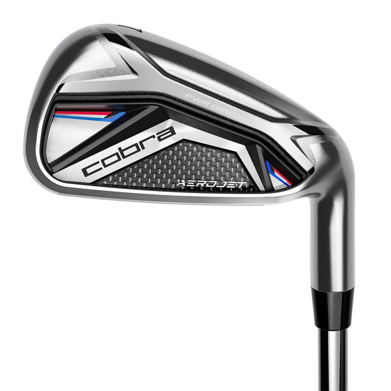 Cobra Aerojet Irons - Steel Hero Main | Click Golf - main image