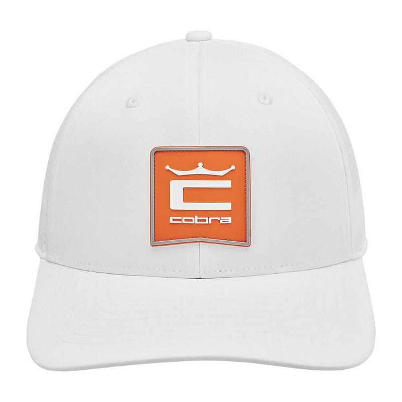 Cobra Crown C Patch Cap - White/Rickie Orange - main image