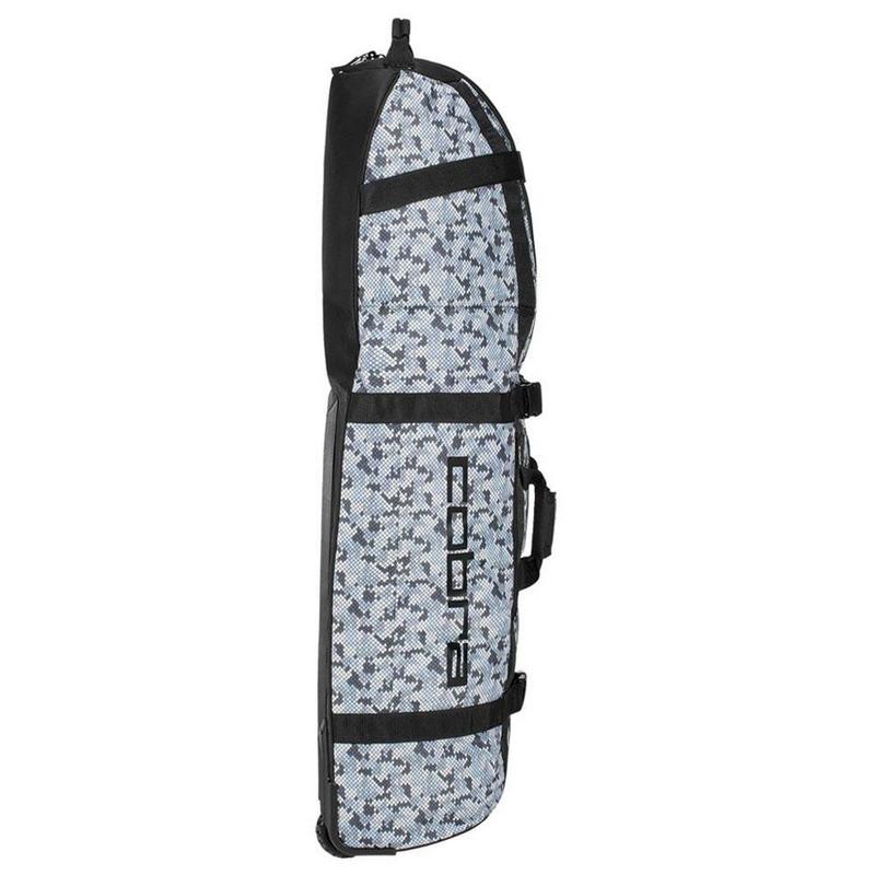 Cobra Crown Rolling Golf Club Travel Bag - White Snake Camo - main image