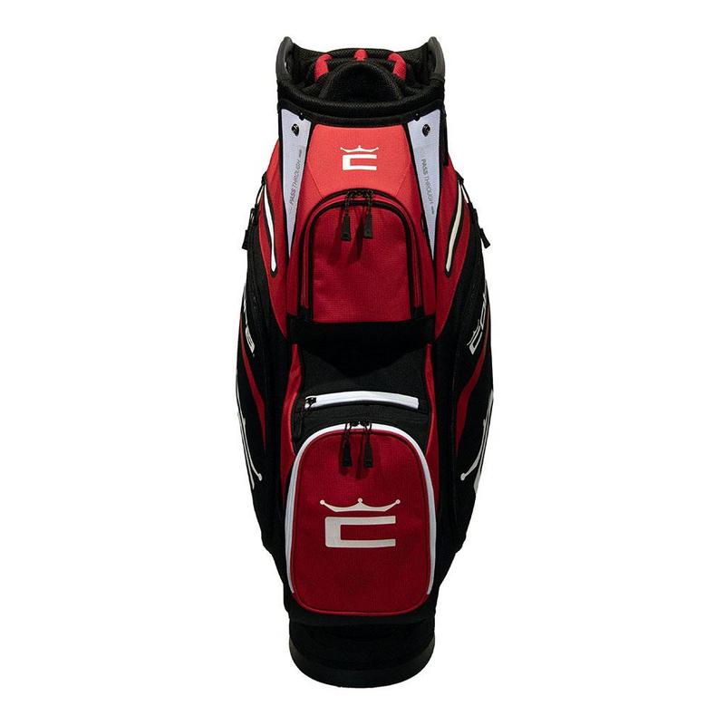 Cobra Signature Golf Cart Bag - Bright White/High Risk Red/Black - main image