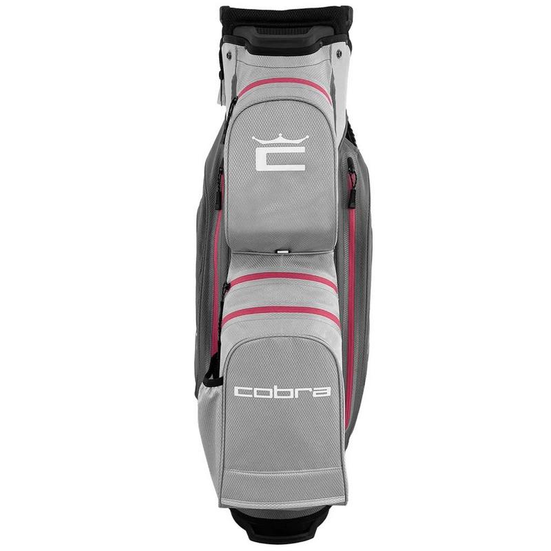 Cobra Ace Waterproof Golf Cart Bag - Quite Shade/High Rise/Fuchsia Purple - main image