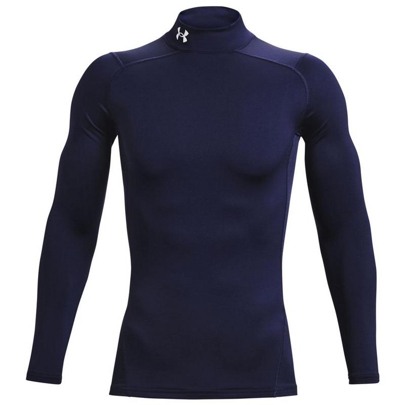 Under Armour ColdGear Compression Golf Mock Baselayer - Navy - main image