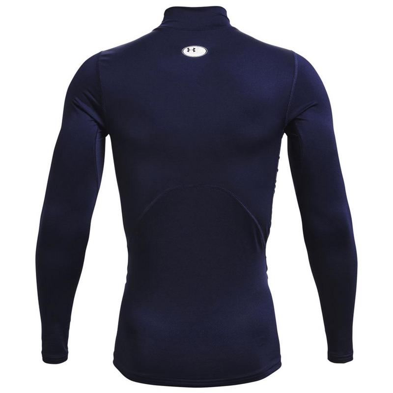 Under Armour ColdGear Compression Golf Mock Baselayer - Navy - main image