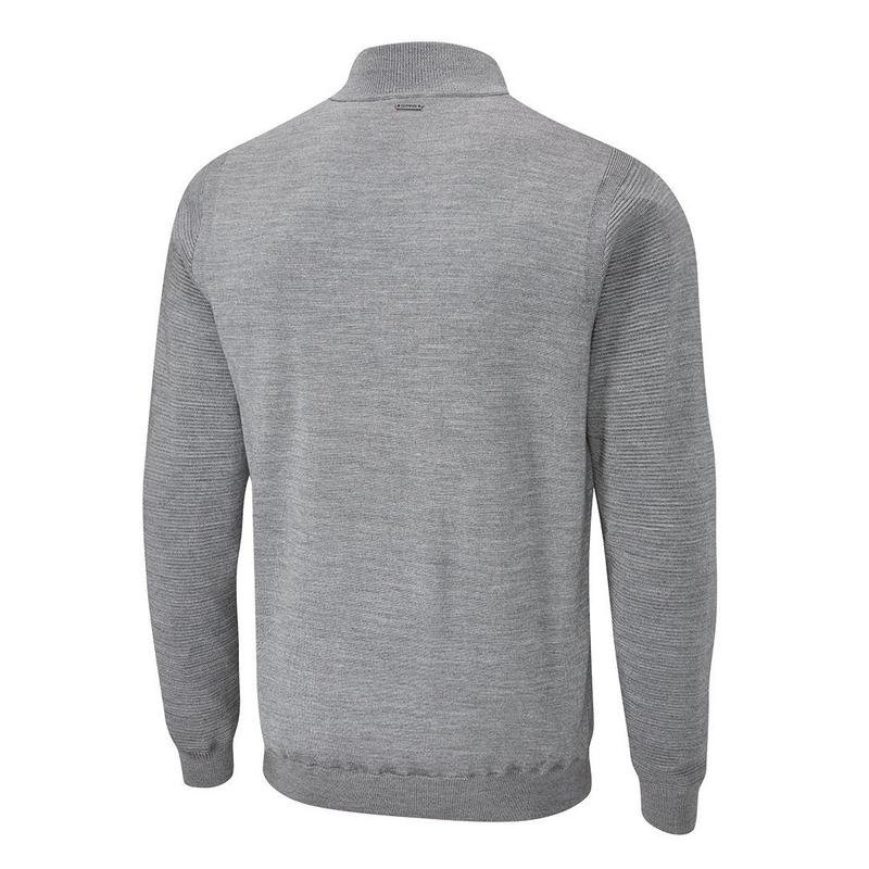 Ping Croy Lined Half Zip Golf Sweater - French Grey - main image