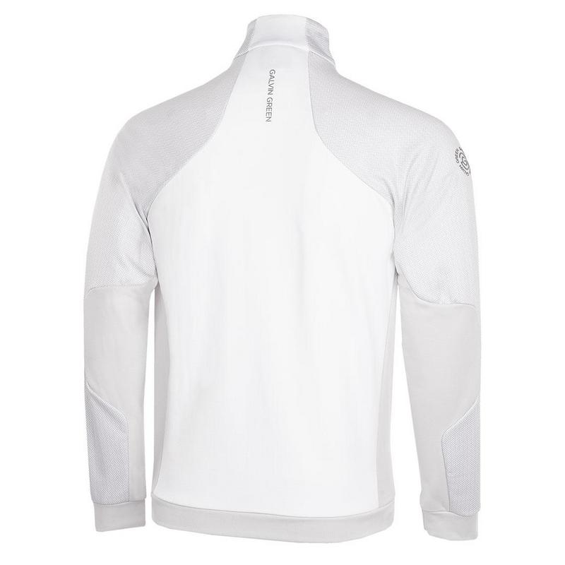 Galvin Green Donald INSULA Golf Jacket - White/Cool Grey - main image