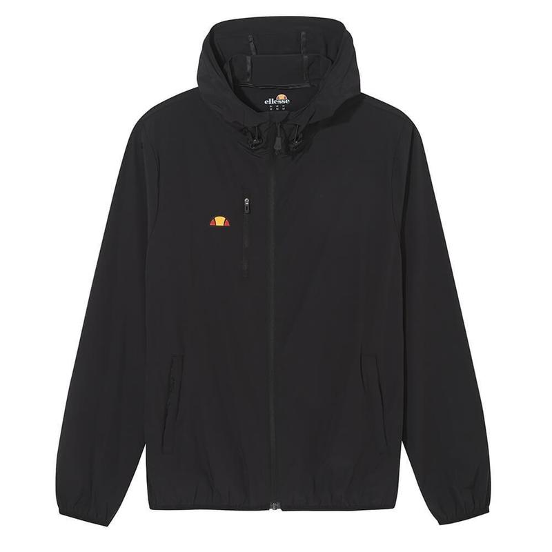 Ellesse Losali Hooded Full Zip Golf Jacket - Black - main image