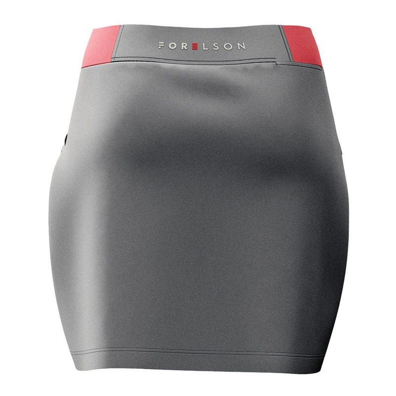 Forelson Ebrington Ladies Skort - Slate/Pink - main image