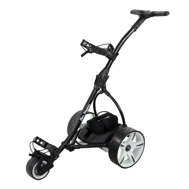 Ben Sayers Electric Golf Trolley - Black 18 Hole Lithium