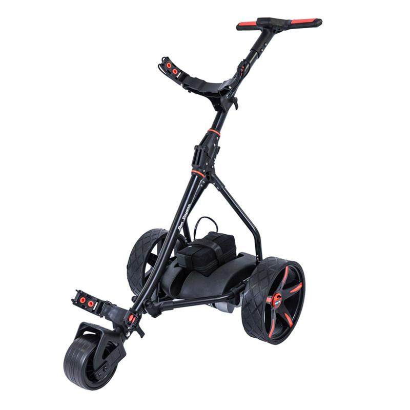 Ben Sayers Electric Golf Trolley - Black/Red 18 Hole Lithium - main image