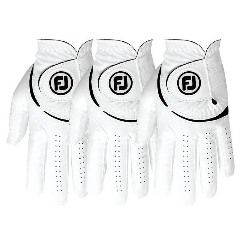 FootJoy WeatherSof Mens White Golf Glove - Multi-Buy Offer - main image