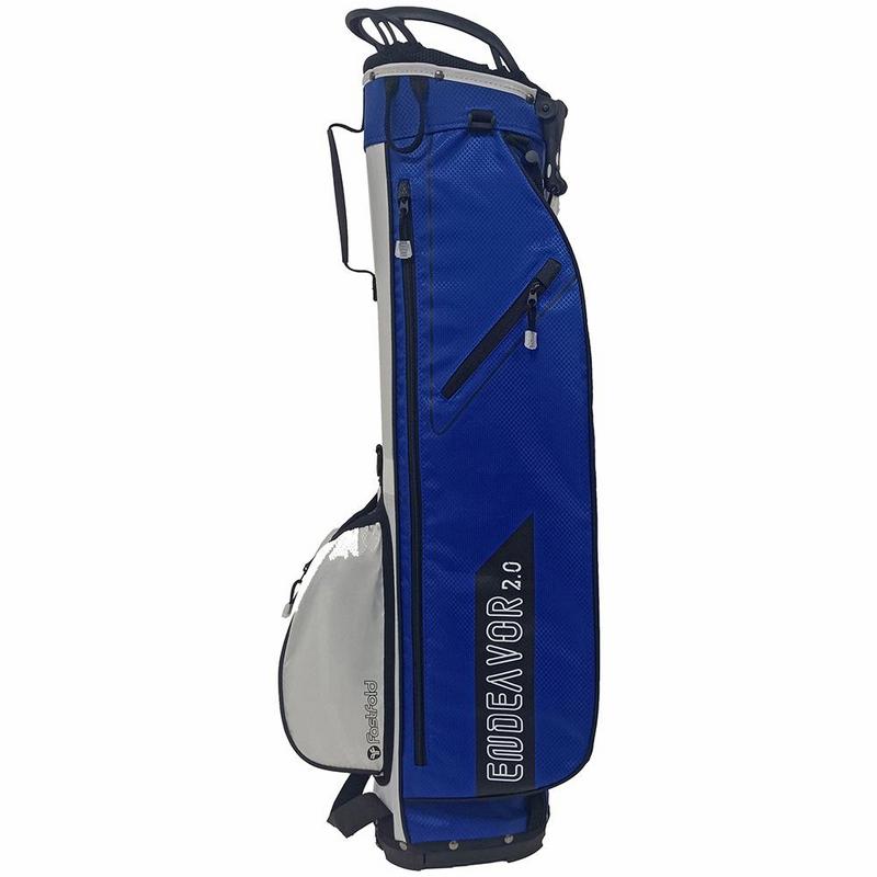 FastFold Endeavor 2.0 Golf Stand Bag - Cobalt/White - main image