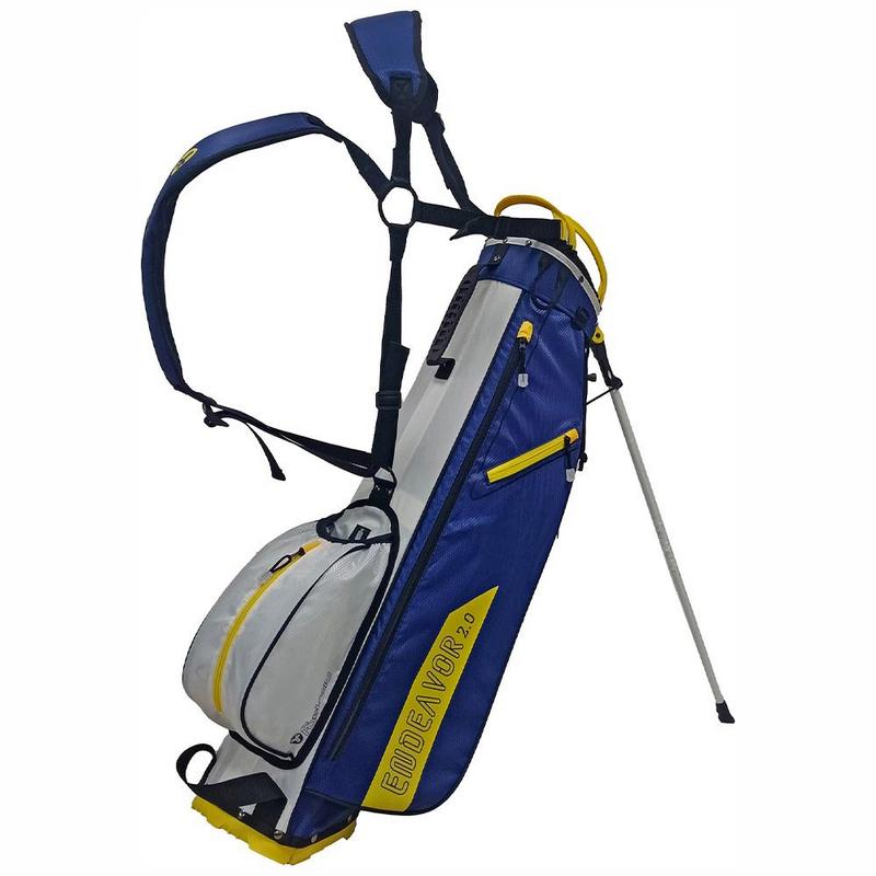 FastFold Endeavor 2.0 Golf Stand Bag - Navy/Grey - main image