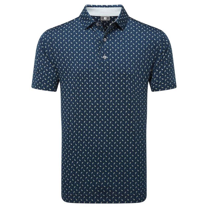 FootJoy Flower Bud Foulard Lisle - Navy - main image