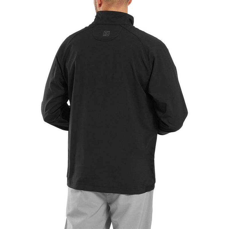 FootJoy Full-Zip Zephyr Golf Windshirt - Black - main image