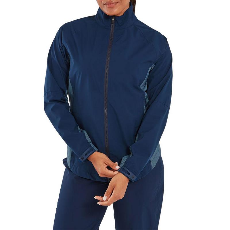 FootJoy Ladies Hydrolite X Golf Jacket - Navy/White Dot - main image