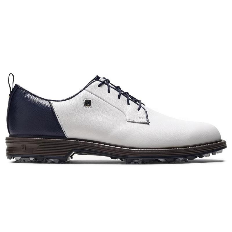 Premiere Series Field LX Mens Golf Shoes - White/Brown/Navy