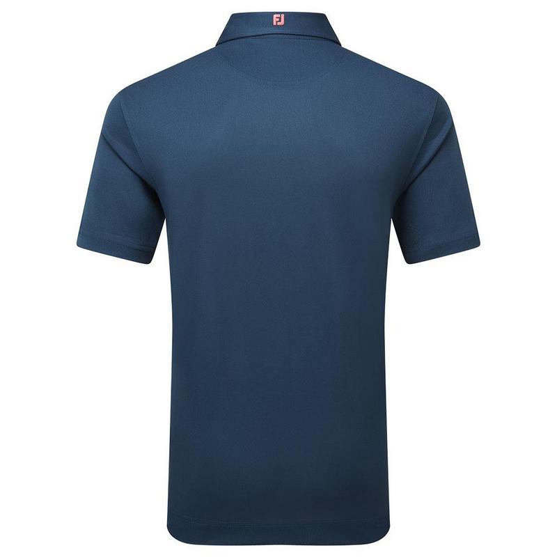 FootJoy Stretch Pique Solid Mens Shirt 25 - Dark Denim - main image