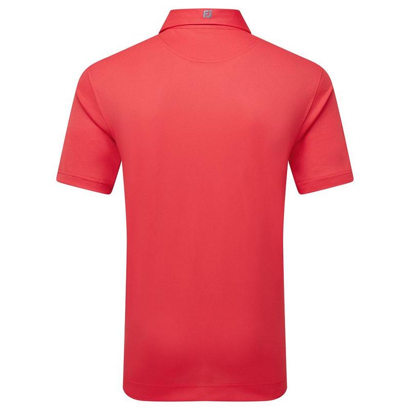 FootJoy Stretch Pique Solid Mens Shirt 25 - Hibiscus - main image