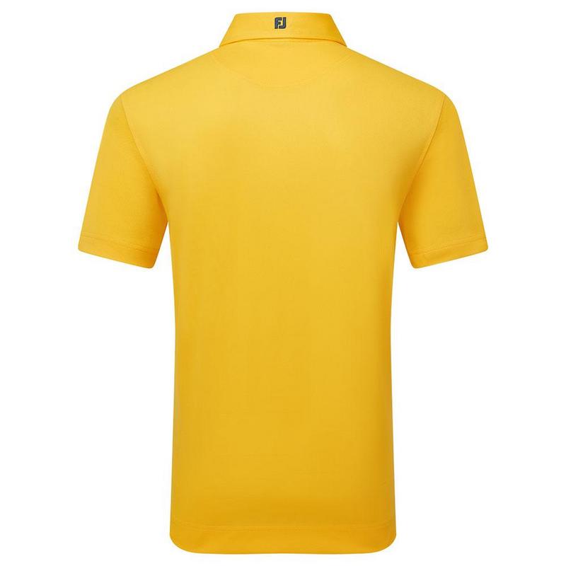 FootJoy Stretch Pique Solid Mens Shirt 25 - Taxi - main image