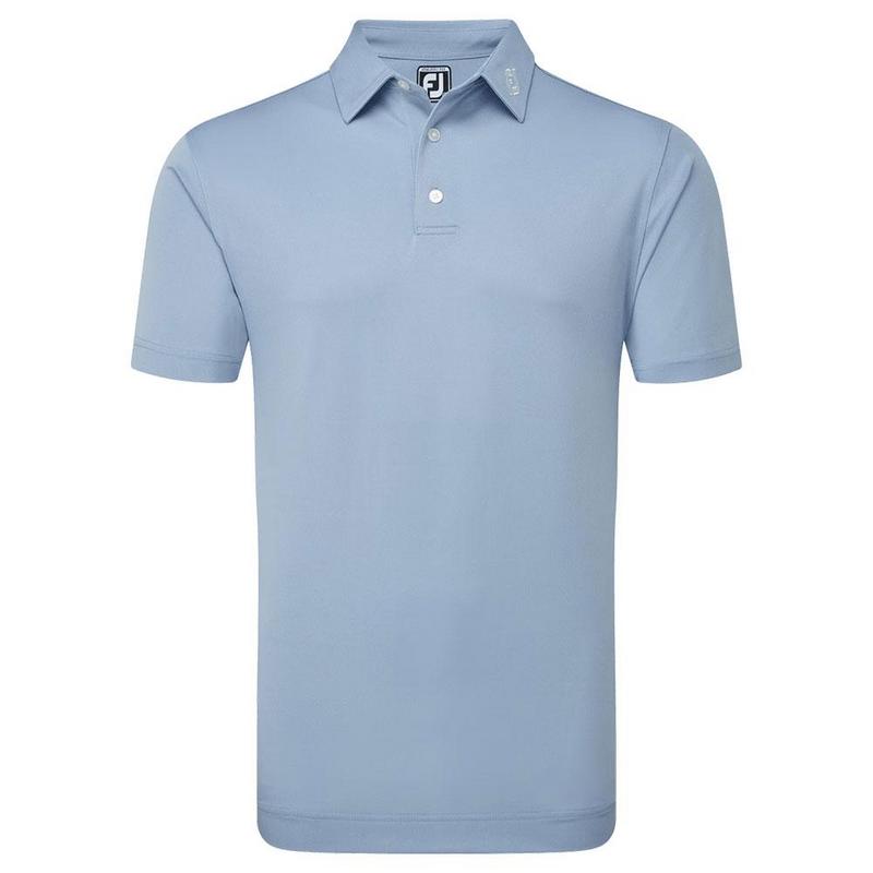 FootJoy Stretch Pique Solid Shirt - Storm - main image