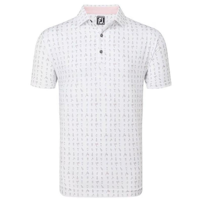 FootJoy The 19th Hole Lisle Golf Polo - White - main image