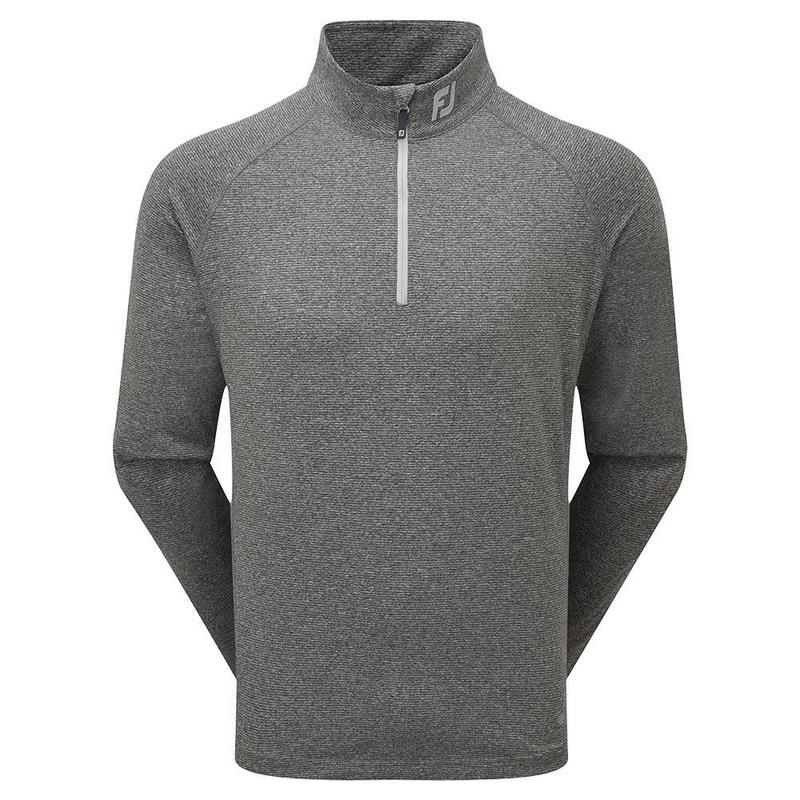 FootJoy ThermoSeries Brushed Back Golf Midlayer - Black - main image